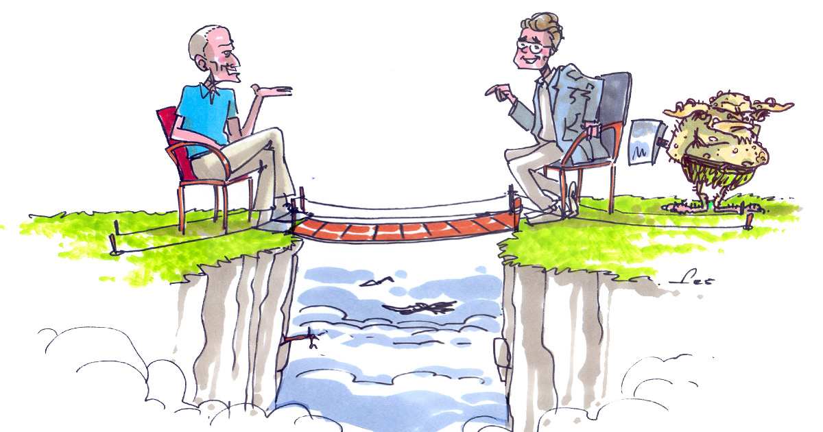 The hobgoblin of small minds.